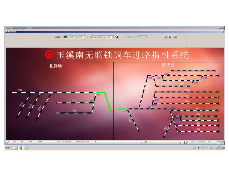 調車進路指引